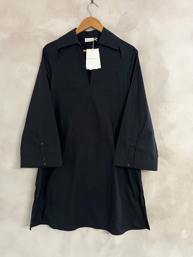 Black shirt dress - shirt,
