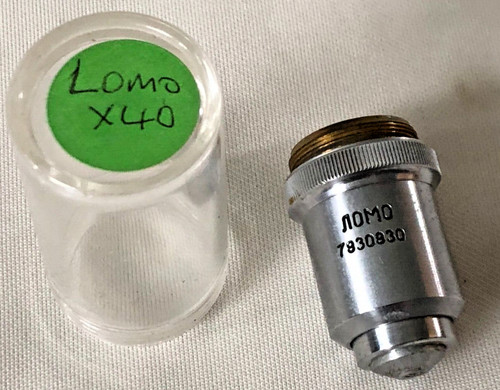 Lomo microscope lens 40x0 - lomo,
