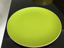 Villeroy & Boch Bamboo Round  Serving Platter Wood Plate in Lime Green