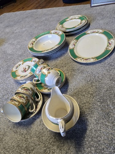Myotts royal crown ware green - ware,