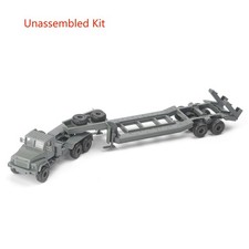 1/72 Russian KrAZ-260B Military Unassembled Model Traction Transport Truck Gift