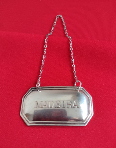Vintage madeira decanter label - madeira,