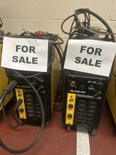 Esab mig c340 pro - mig, welder
