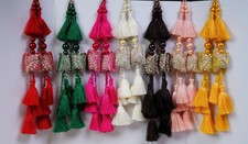 12 Inch Latkan Tassel Trim for