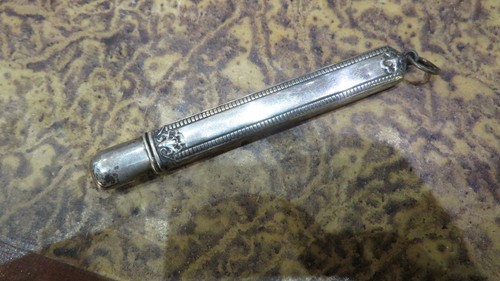 Antique needle case sewing - case, in