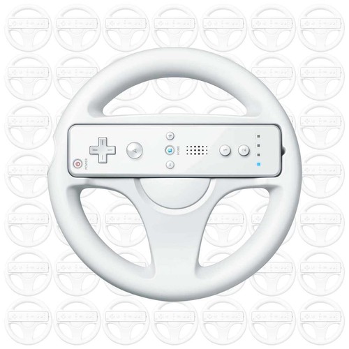 100x white racing steering - 100x,