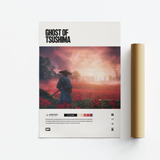 Ghost of Tsushima (2020) Video Game Art Poster / Print