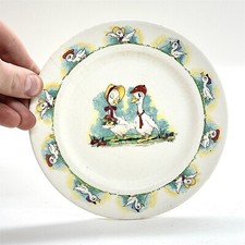 WADE QUACK QUACKS ROBERT BARLOW DUCK PLATE VINTAGE ENGLAND POTTERY