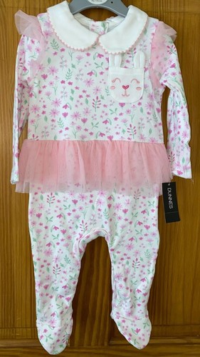 Baby girls bunny tutu applique