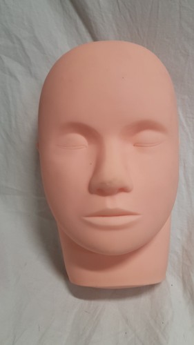 Silicone half head - half, mannequin