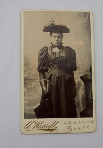 Cdv victorian lady - victorian, in
