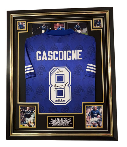 Framed paul gascoigne - framed,