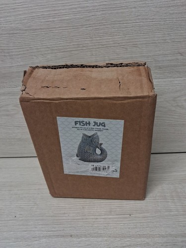 Ceramic fish gurgle jug - fish,