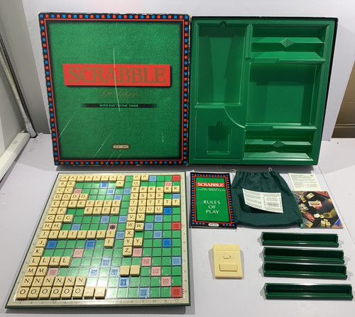 Scrabble deluxe edition - scrabble,