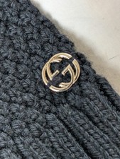 Gucci Navy Blue Cable Knit