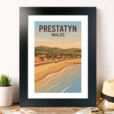 Prestatyn, Wales Travel Poster
