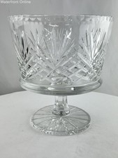 Large Footed Cut Glass