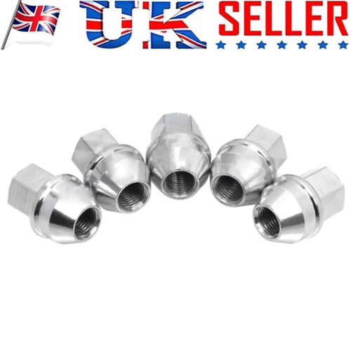 Wheel nuts stainless steel cap - steel,