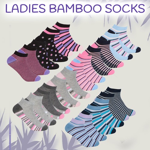 Pairs ladies bamboo socks - ladies,