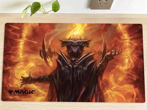 Mtg table playmat - mtg, sauron,
