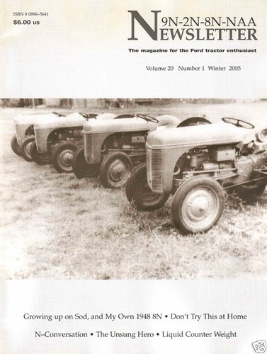Ford tractor newsletter - 8n,