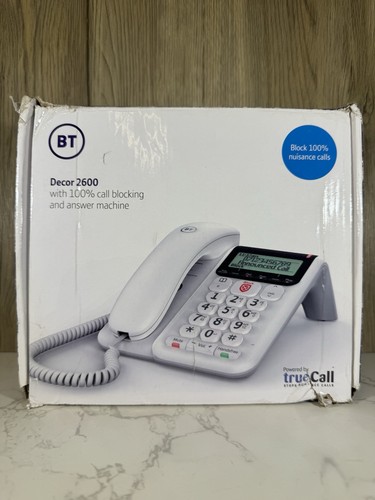 Decor 2600 corded telephone - bt,