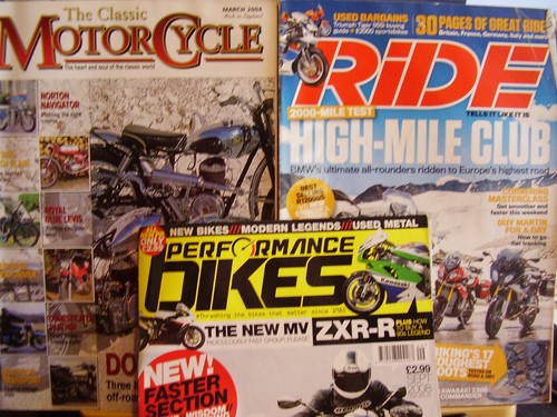 Mixed job lot motor cycle - lot,
