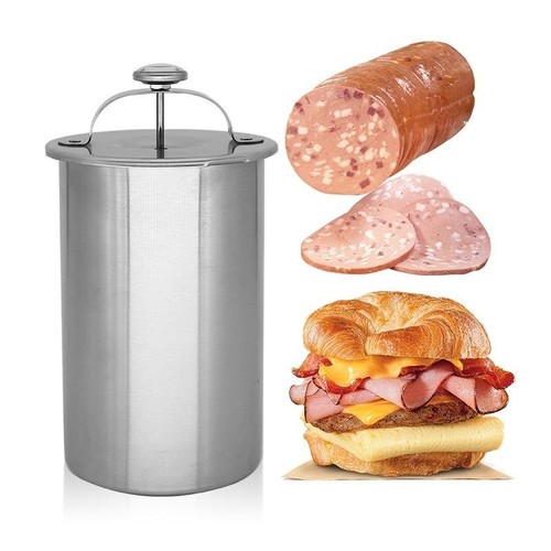 Press ham maker with - ham,