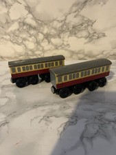 Thomas Wooden Railway Express Coaches (Rare) - Learning Curve Brands (Set 1) 