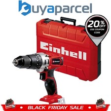 Einhell TE-CD Cordless Combi Drill PXC 18v Metal Chuck TE-CD18/2 SOLO + Case