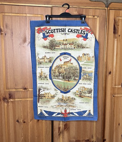 Kitchen tea towel scottish - tea,