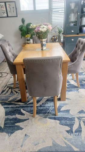 Extending oak table - extending, 4
