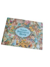 Victoriana Birthday Book Hardback Dust Jacket Quotes Illustrated Diary/Dates