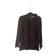 Carole Hochman QVC Style Velour Jacket  NWT & Pants Set NWOT Small Loungewear