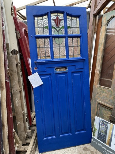 Antique front door - front,