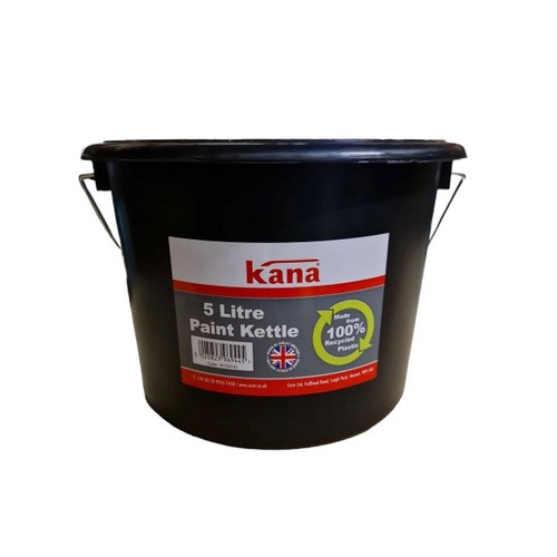 Kana black plastic paint - black,