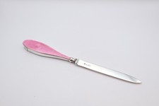Lovely silver pink guilloche - lovely,