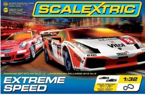 Pista extreme speed scalextric - pista,