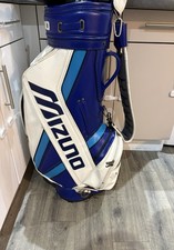 Mizuno Golf Tour Cart Bag 6 Way Very Rare Good Condition with Rain Cover.
