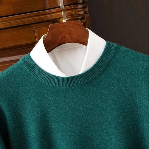 Men wool neck twist knit - men’s,
