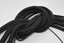 Black Polypropylene Rope Braided Poly Cord Line Sailing Boating Survival Camping