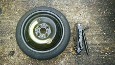 VAUXHALL AGILA  2007-2017 SPACE SAVER 14" SPARE WHEEL & TYRE, JACK & SPANNER