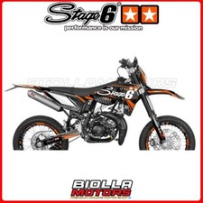 S6-058806.2/OR STAGE6 GRAPHICS DECO KIT ORANGE SHERCO ENDURO 50CC (AM6)