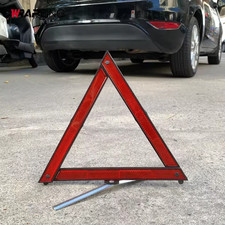 Large warning car triangle - warning,