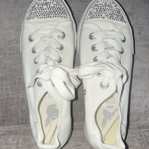 Playboy women white canvas - women’s,