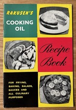 Vintage 1960's RAKUSEN'S Vegtable Cooking Oil RECIPE BOOK  LEEDS COOKBOOK Cakes