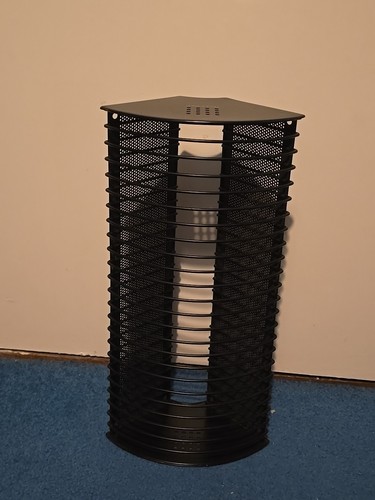 Techpoint black metal rack - black,