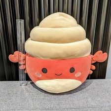 Share 14" Indie Squishmallows Large Hermit Crab Soft Plush Toy Retired RARE Inch