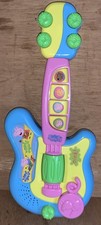 Kids Peppa Pig Blue & Pink Guitar Musical Electronic Toddler Toy With Sounds Vgc