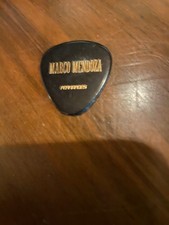 Marco Mendoza- Blue Murder: Black w/gold Foil - Guitar Pick